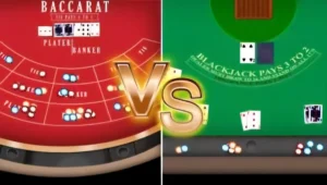 baccarat vs blackjack