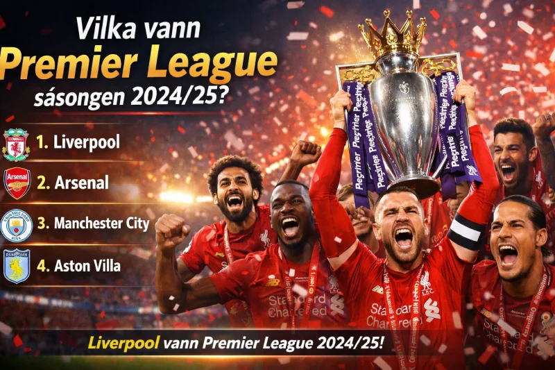 vinnare av premier league 2024_25